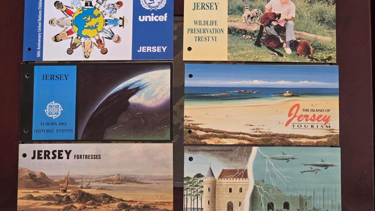 تمبر پریریدنت پک جرزی انگلستان