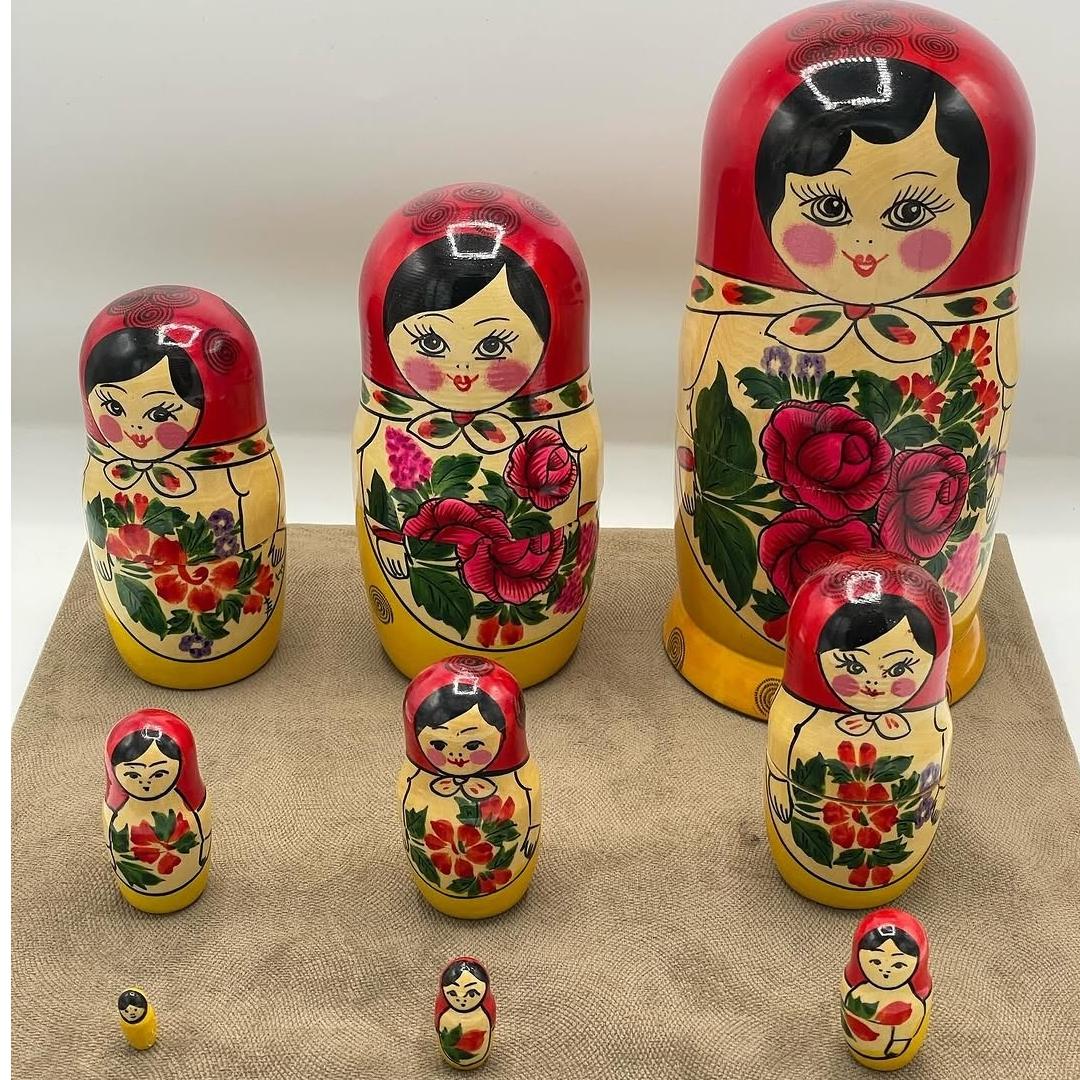 ماتروشکا چوبی روسی