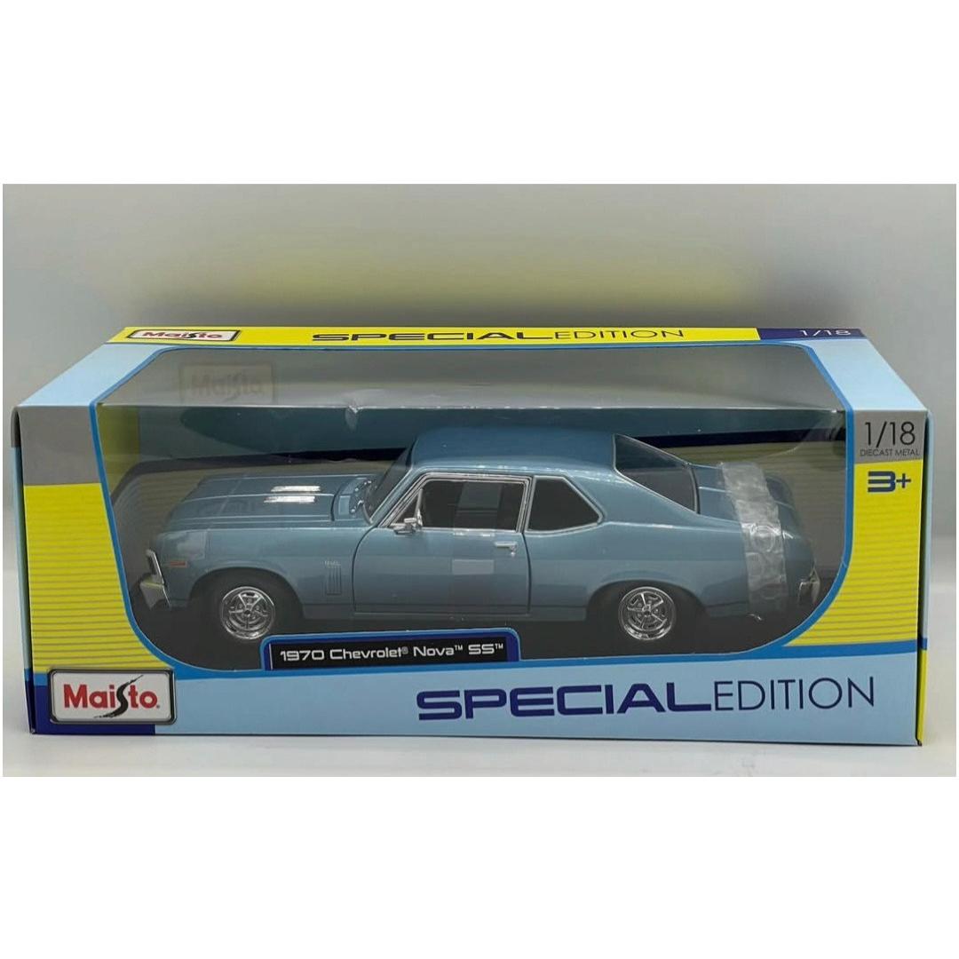 ماکت CHEVROLET NOVA SS 1970 آکبند با جعبه