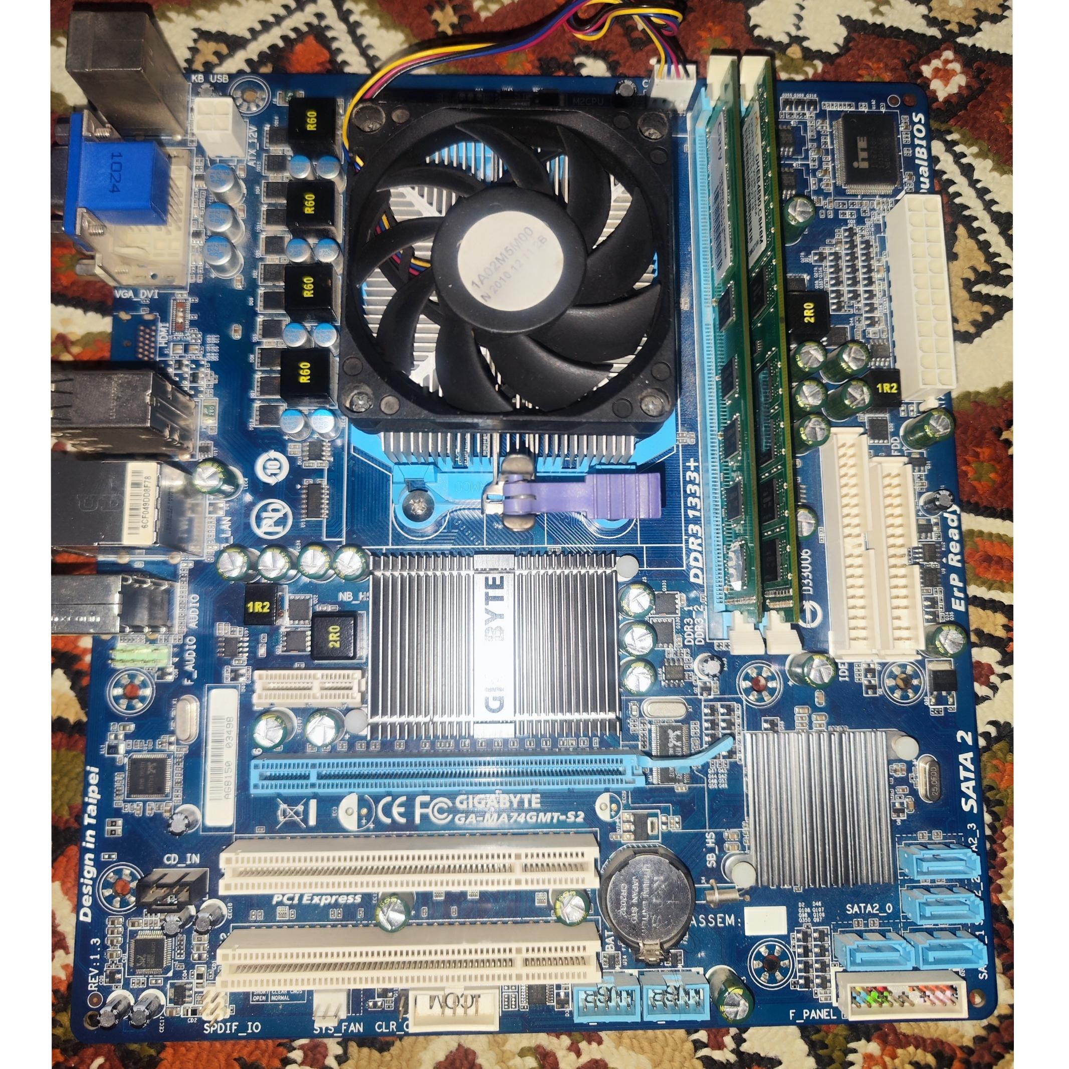 مادربرد ddr3 1333 سوکت am3