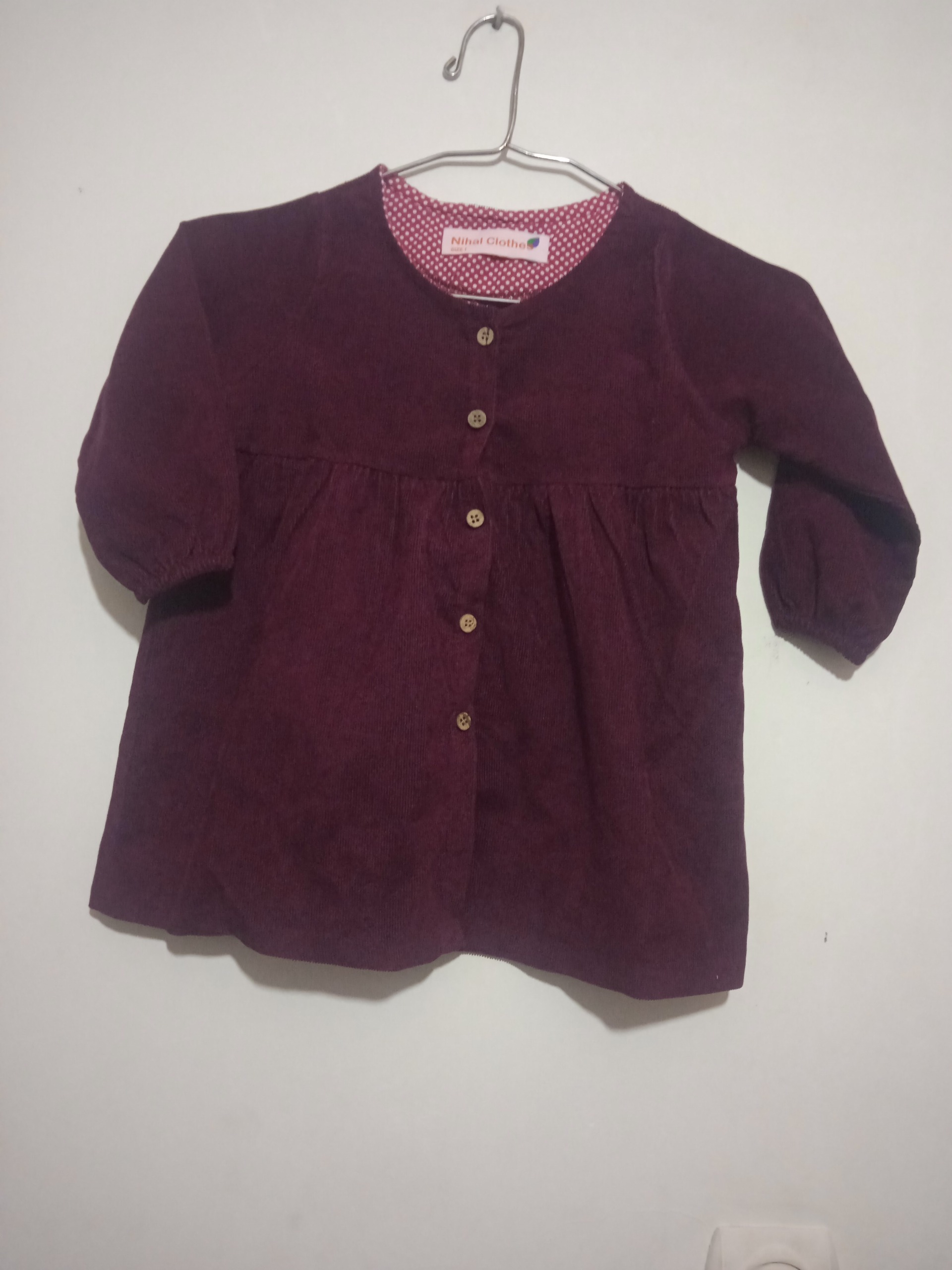 پیراهن مخمل دخترانه