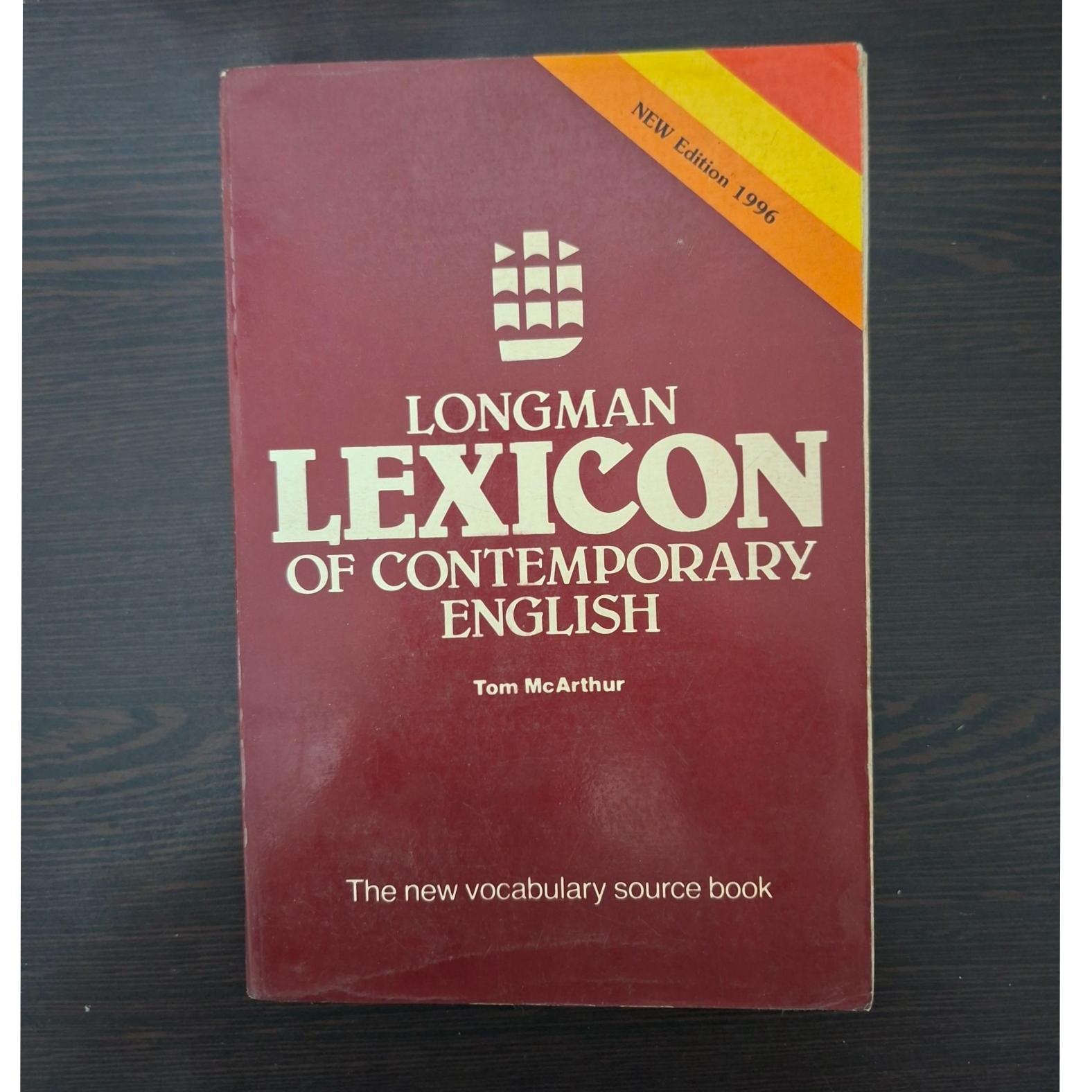 LONGMAN LEXICON OF CONTEMPORARY ENGLISH