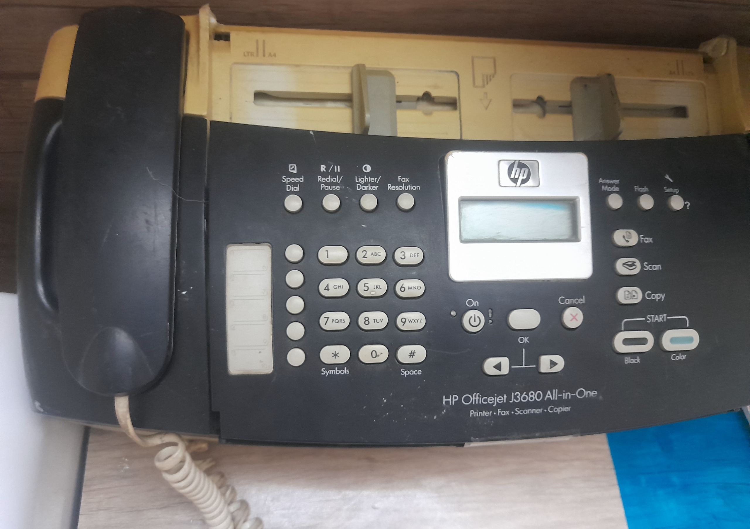 پرینترHP مدل j3680تمیزوسالم