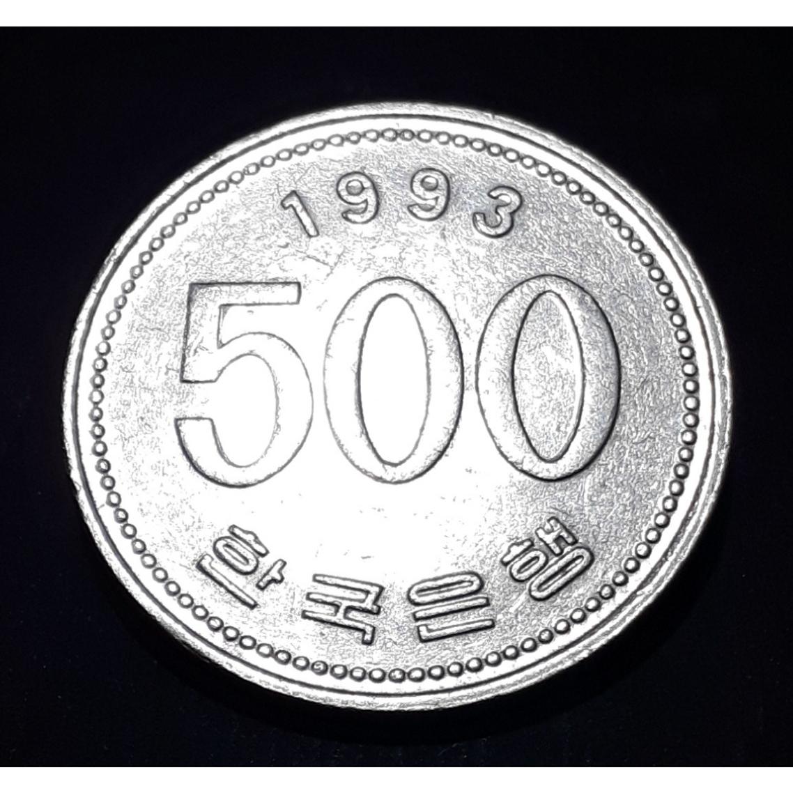 سکه 500 وون کره 1993