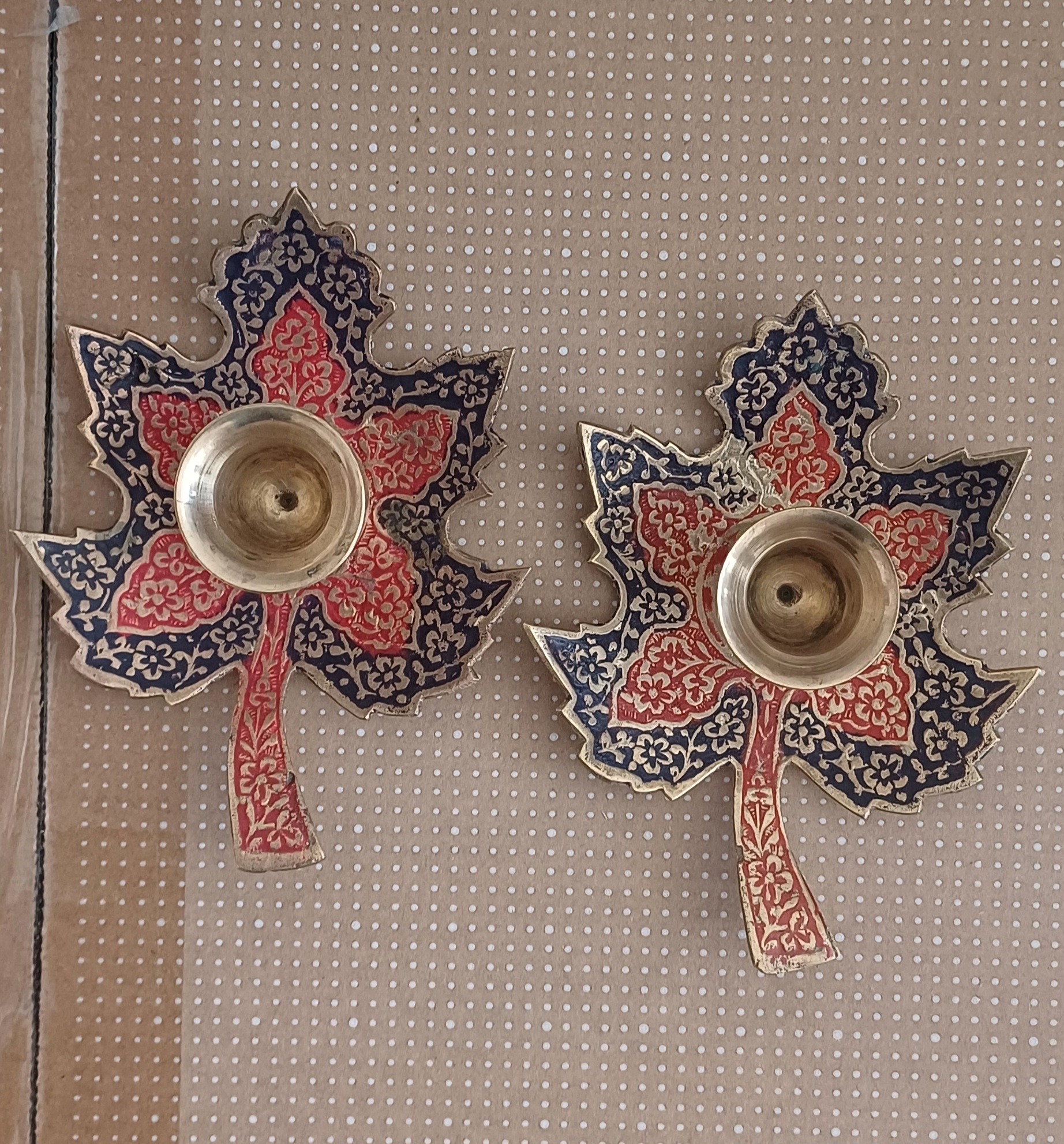 جا شمعی برنجی