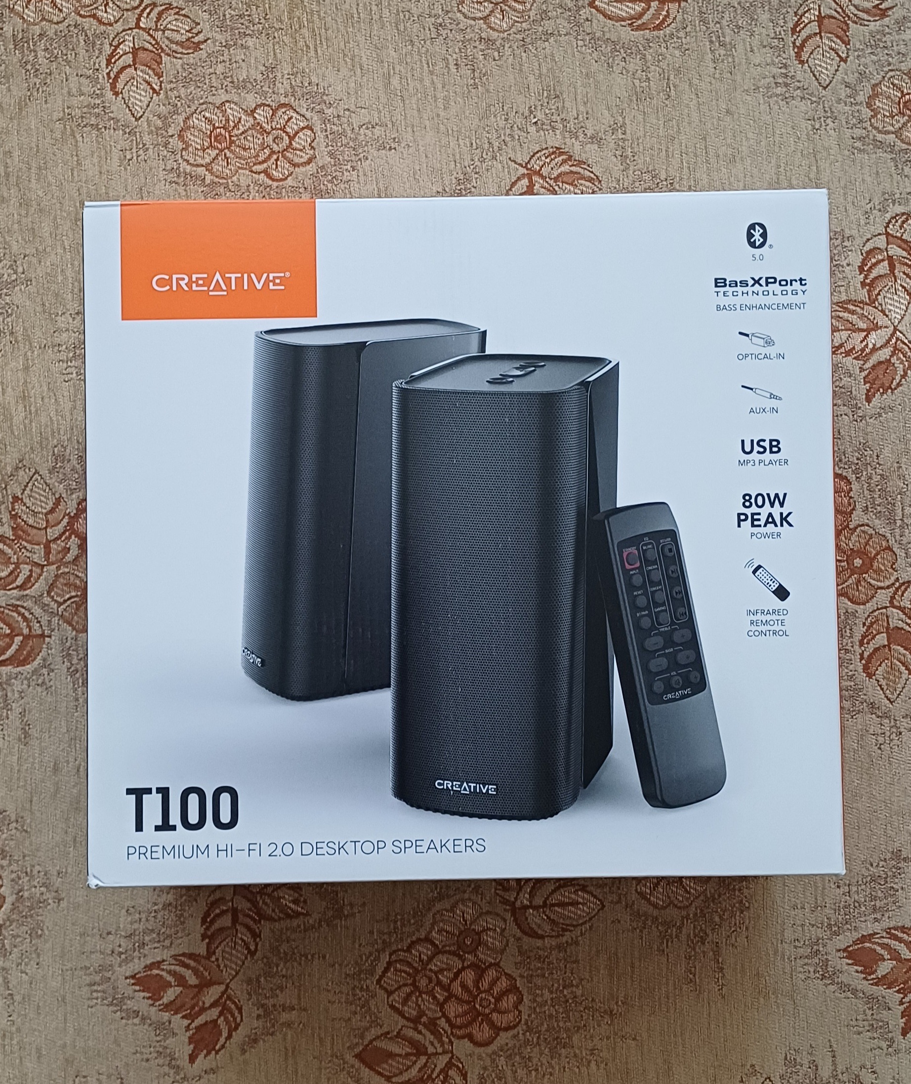 اسپیکر بلوتوثی کریتیو T100
