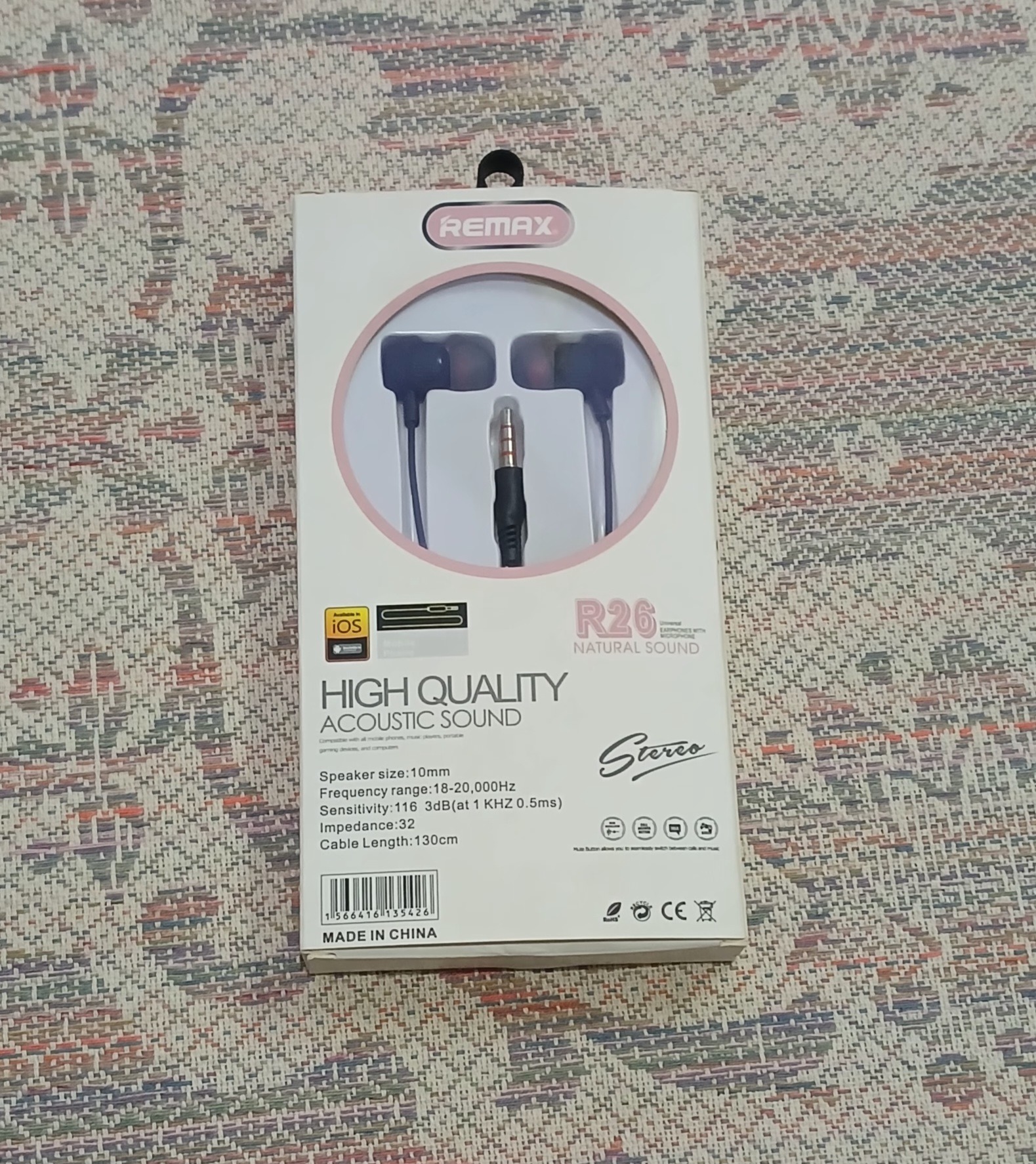 هندزفری سیمی Remax R26