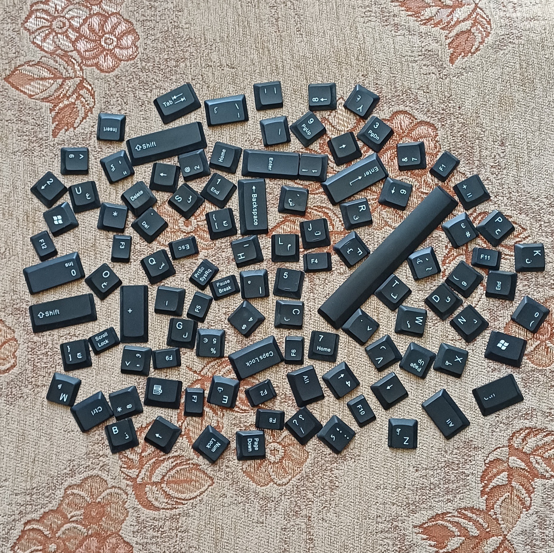 دکمه های کیبورد A4Tech