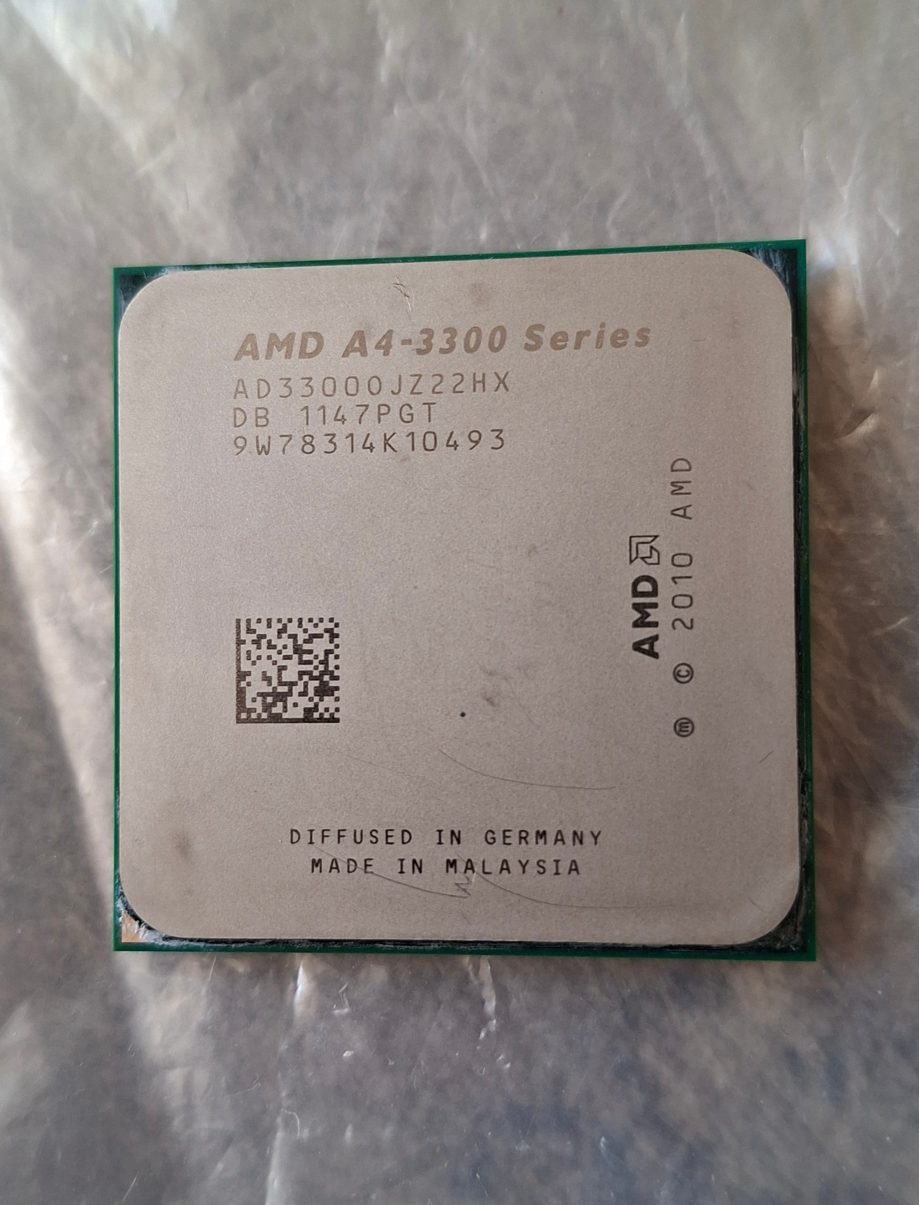 سی پی یو AMD A4-3300