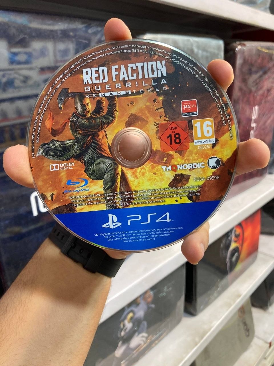 بازی red faction guerrilla بازیps4 بازی ps5
