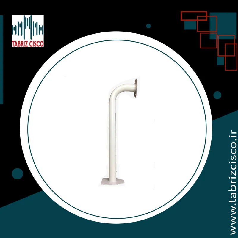 پایه خم دوربین مداربسته فلزی 7520