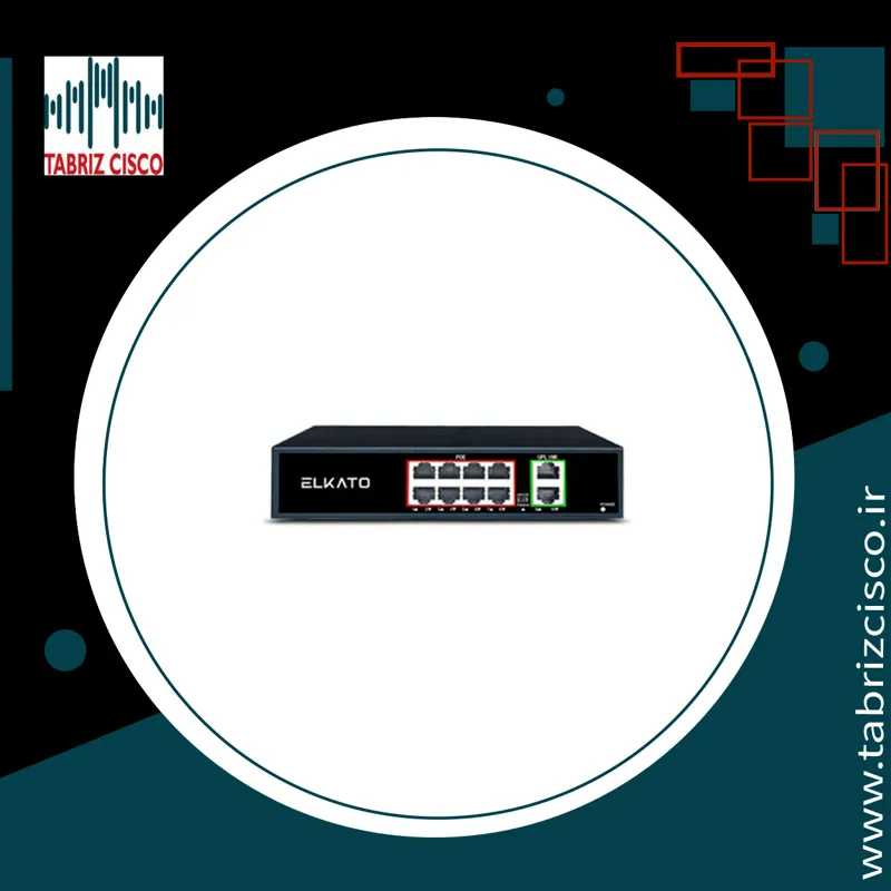 سوئیچ 8 پورت شبکه EL-1SB0820GP-120W الکاتو