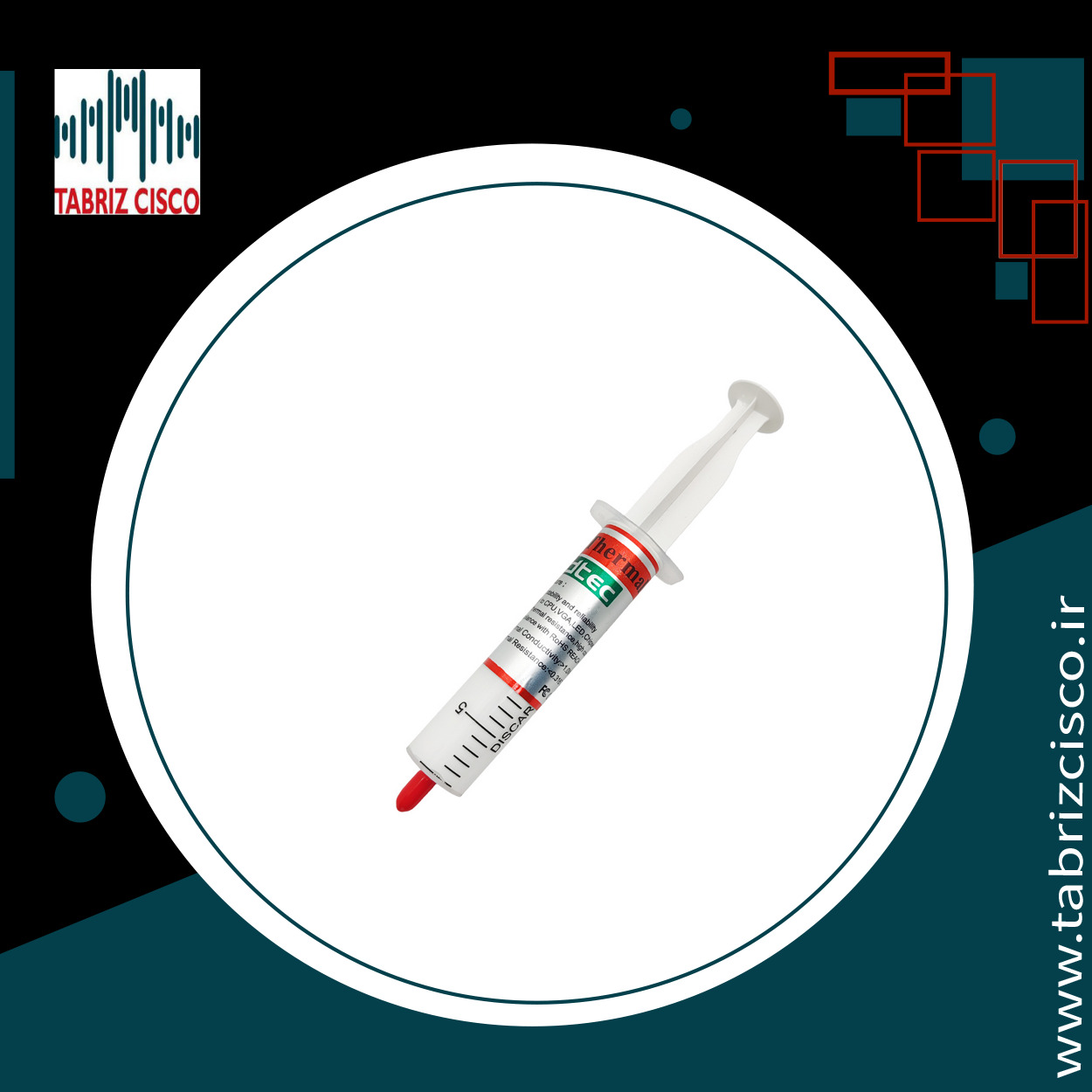 خمیر سیلیکون سرنگی DTEC DT-100