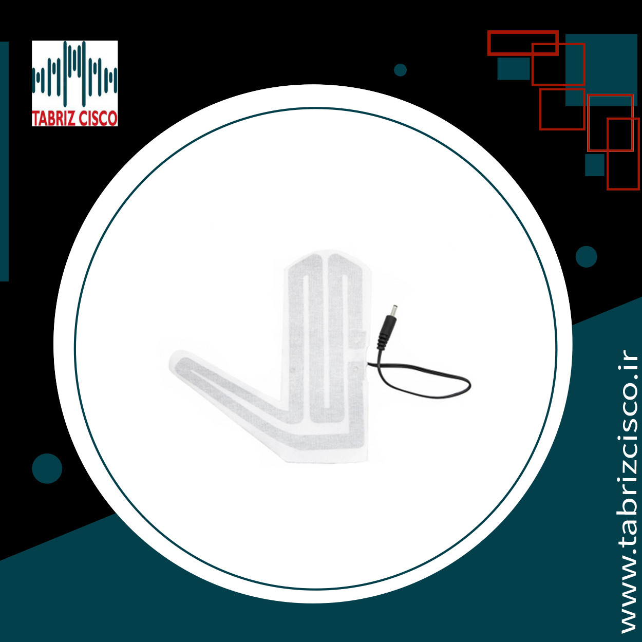 پد حرارتی دستکش 5 ولت USB