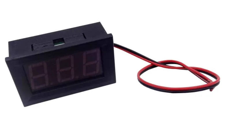 ماژول ولتمتر 056 اینچ دوسیمه روپنلی قرمزDC45-30V