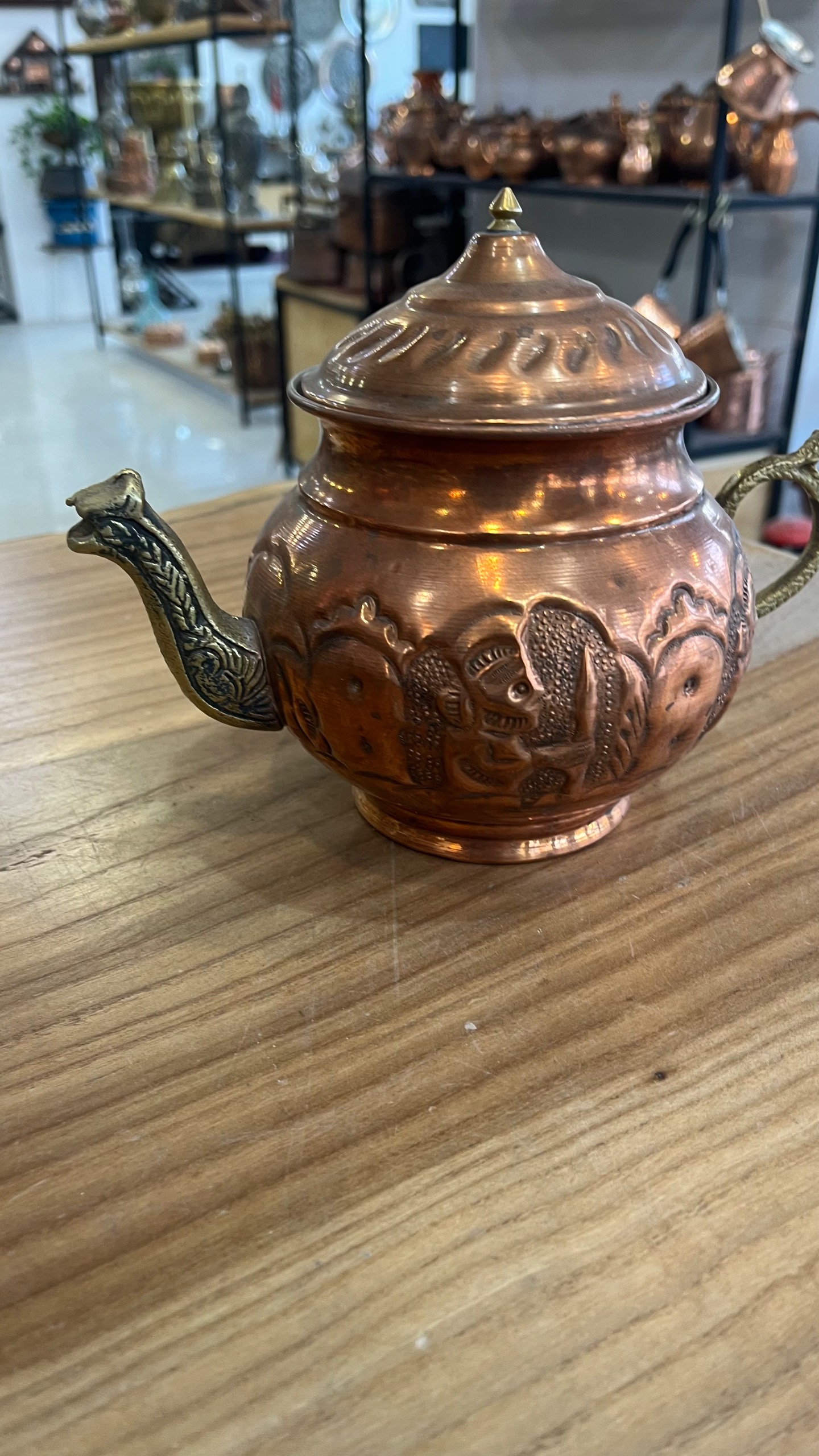 قوری مسی دست دوم