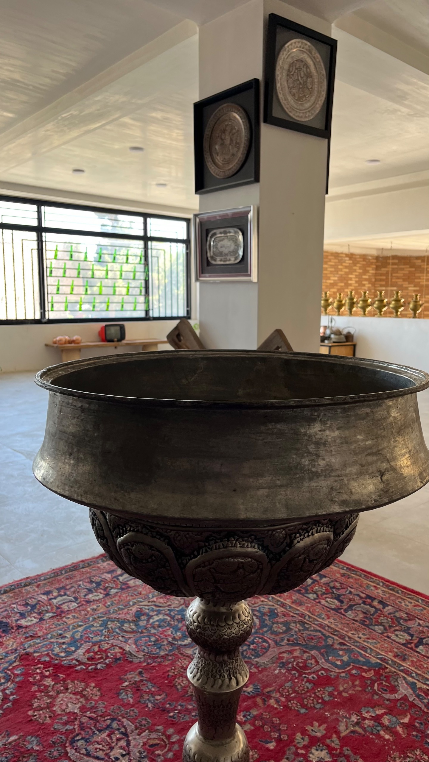 لگن یا تشت خمیر کنی کهنه