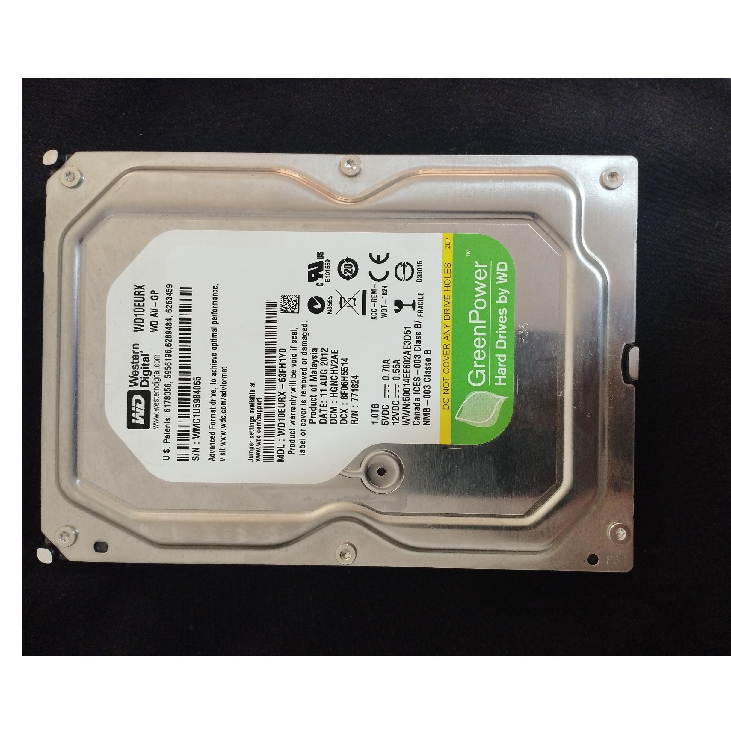 هاردوسترندیجیتالGreen WD10EURX 1TB