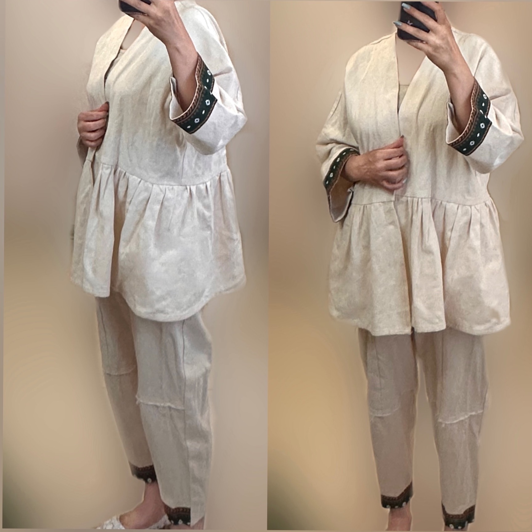 ست شومیز و شلوار سنتی