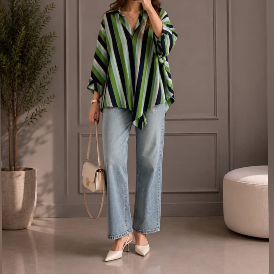 شومیز زنانه طرح گره