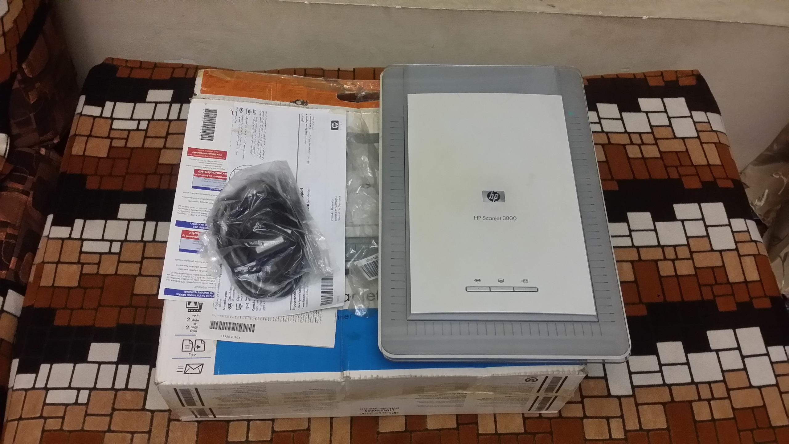 اسکنر hp scanjet 3800