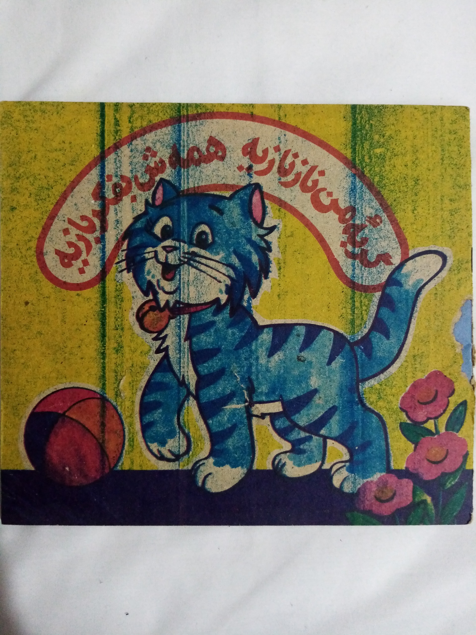 گربه من ناز نازیه همش بفکر بازیه