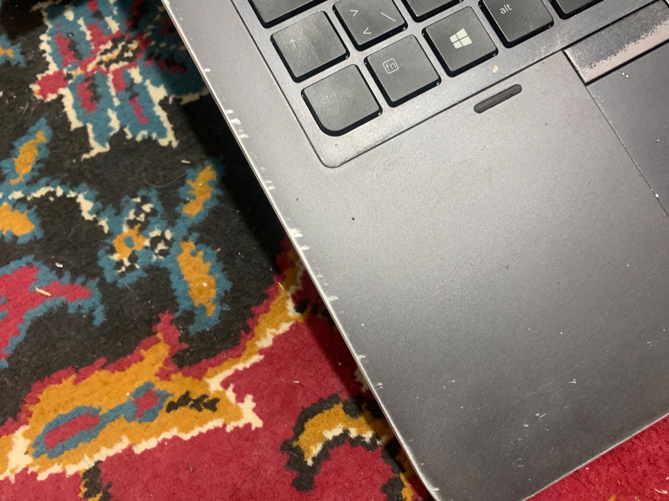 لپ تاپ hp zbook 15g3 4gig gpu