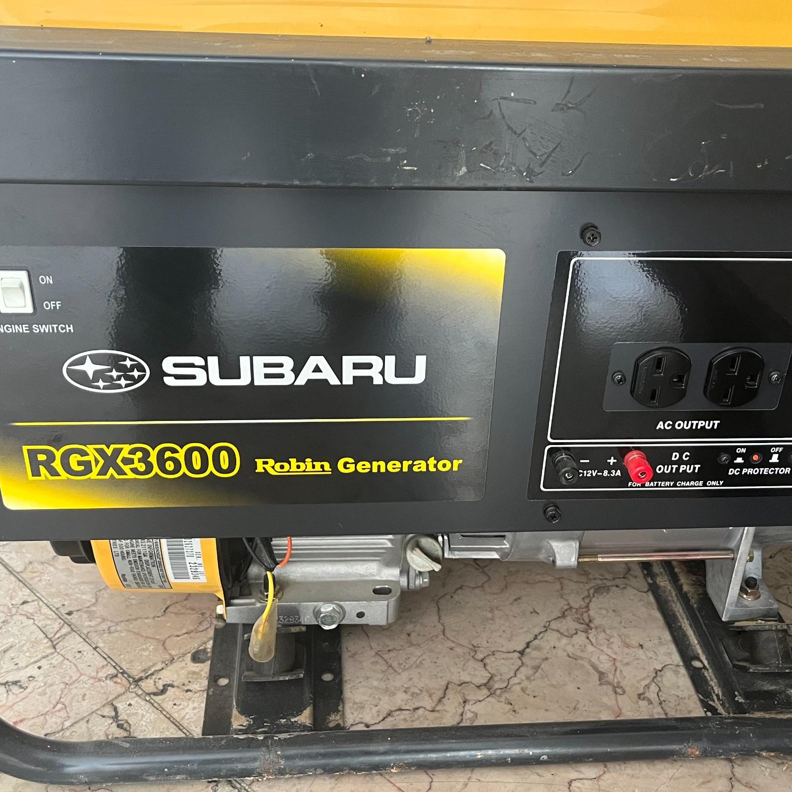 موتور برق Robin RGX 3600 ژاپن | نو و استفاده نشده