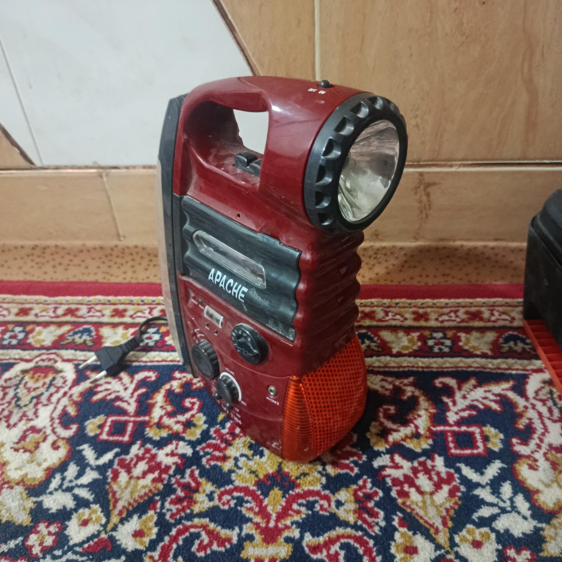 چراغ شارژی واضطراری نوستالژی APACHE درحدصفر