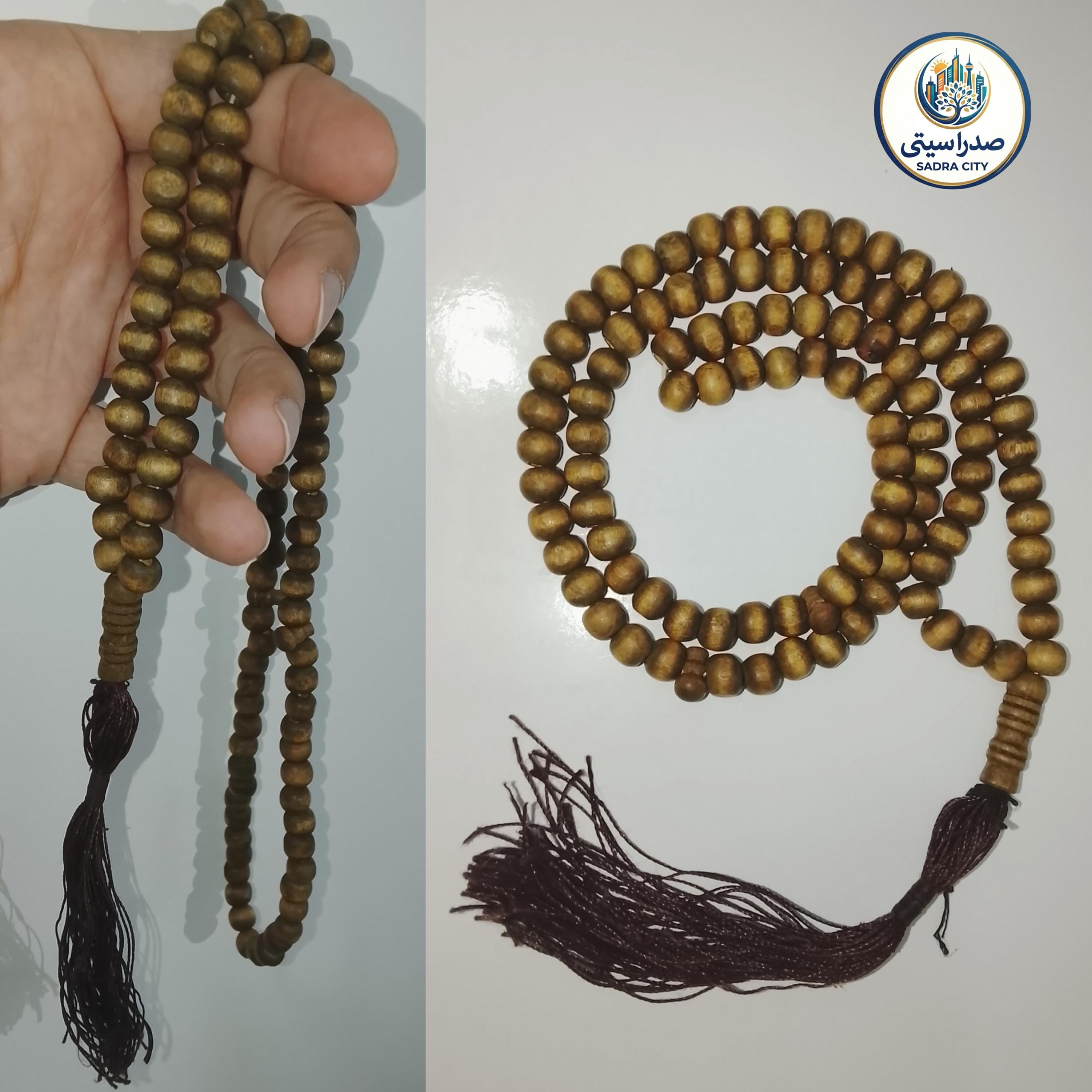 تسبیح چوبی 101 دانه
