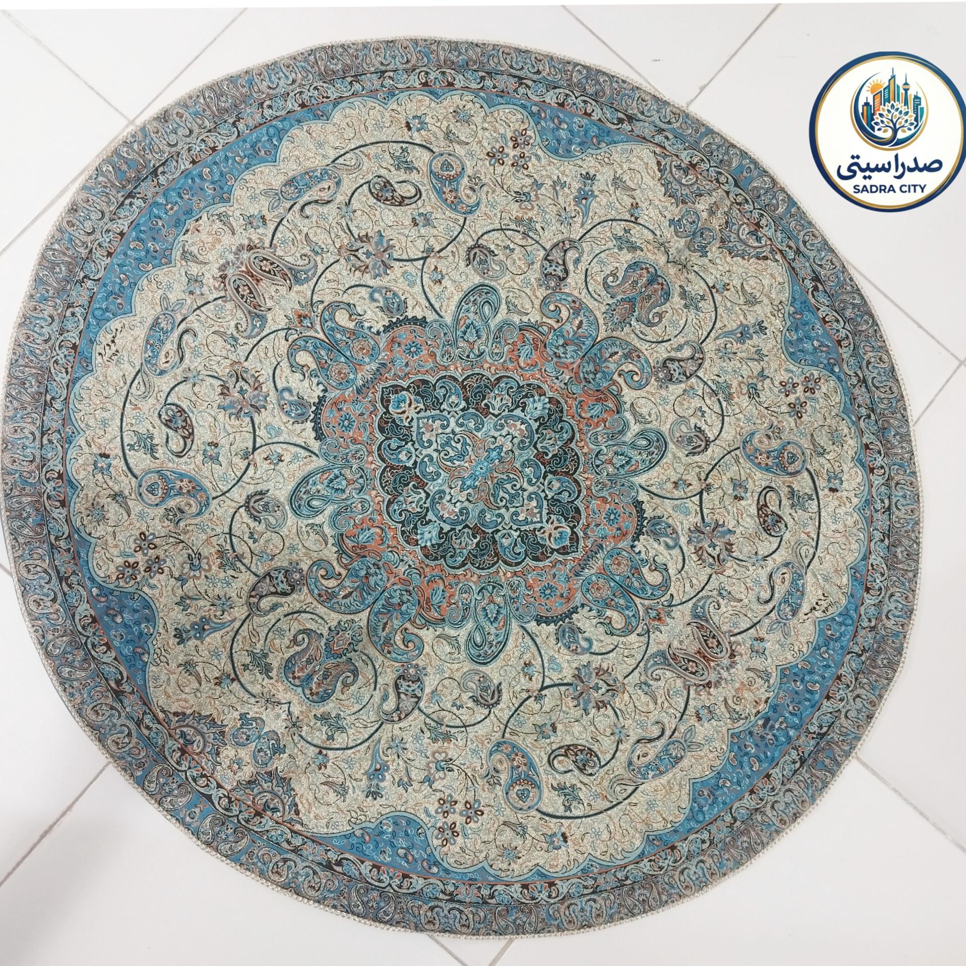رومیزی ترمه گرد