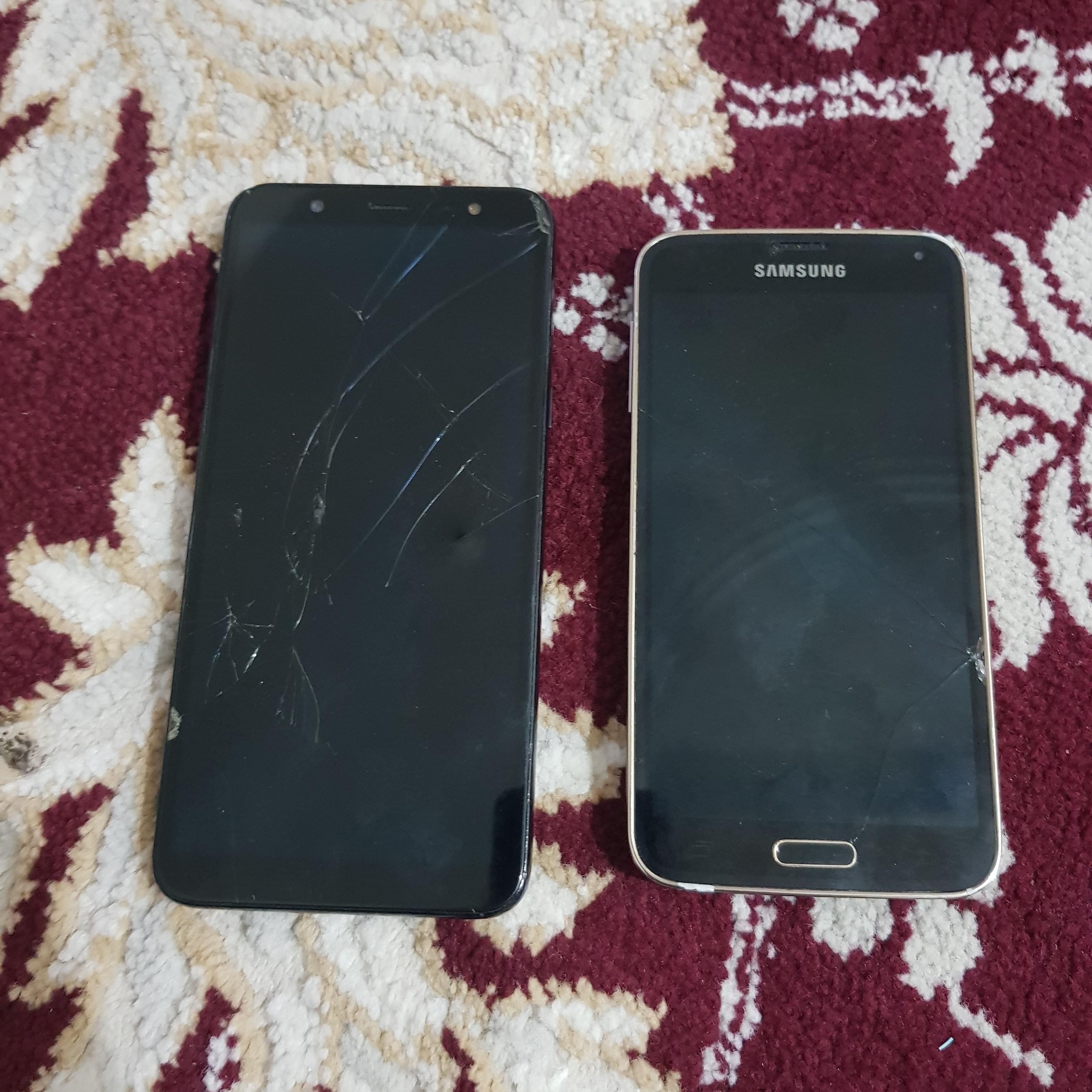 فروش دو عدد گوشی j8 وs5