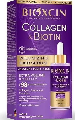 سرم حجم دهنده مو Bioxcin Collagen Biotin
