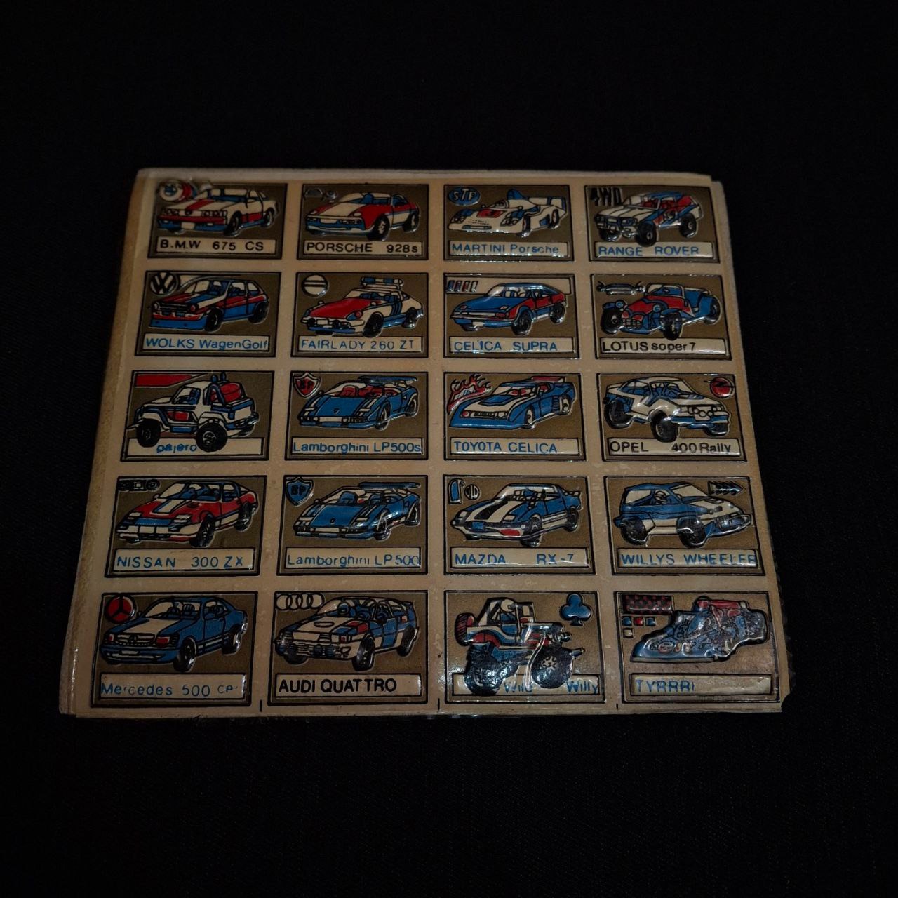 برچسب قدیمی انواع ماشین چاپ ژاپن