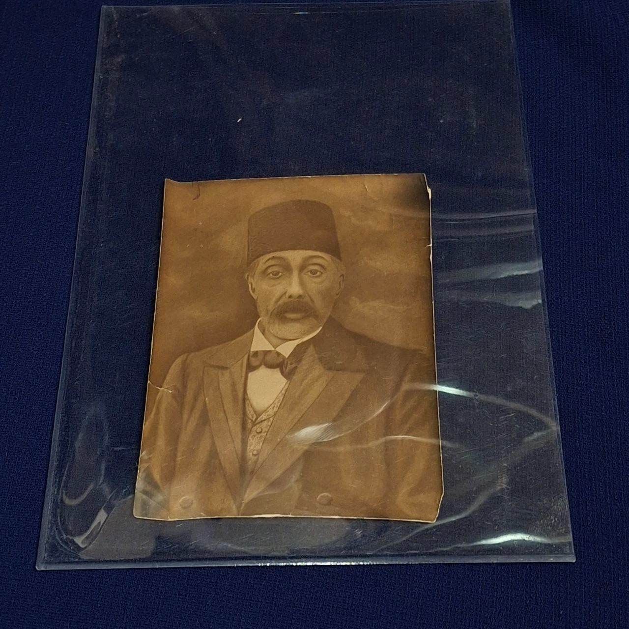 عکس اورجینال قاجاری تصویر میرزا علی خان لعلی نایاب