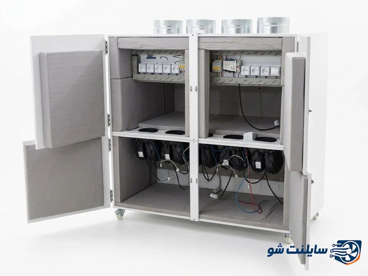 سایلنت باکس ماینر 5 ظرفیتی