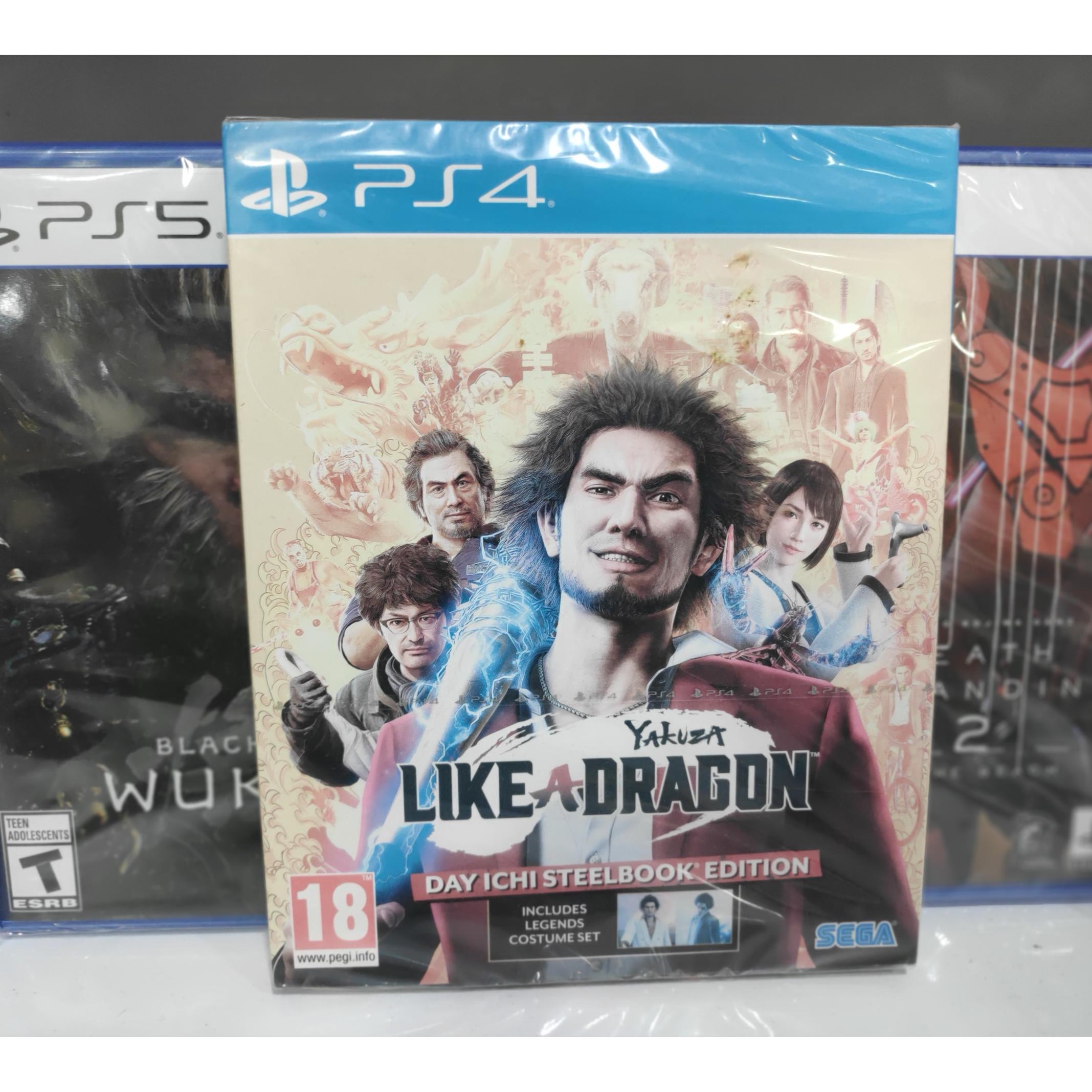 Yakuza Like A Dragon Steel Book Edition