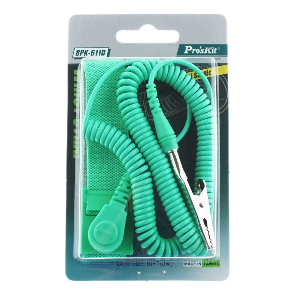 دستبند آنتی استاتیک پروسکیت Proskit 8pk-611D