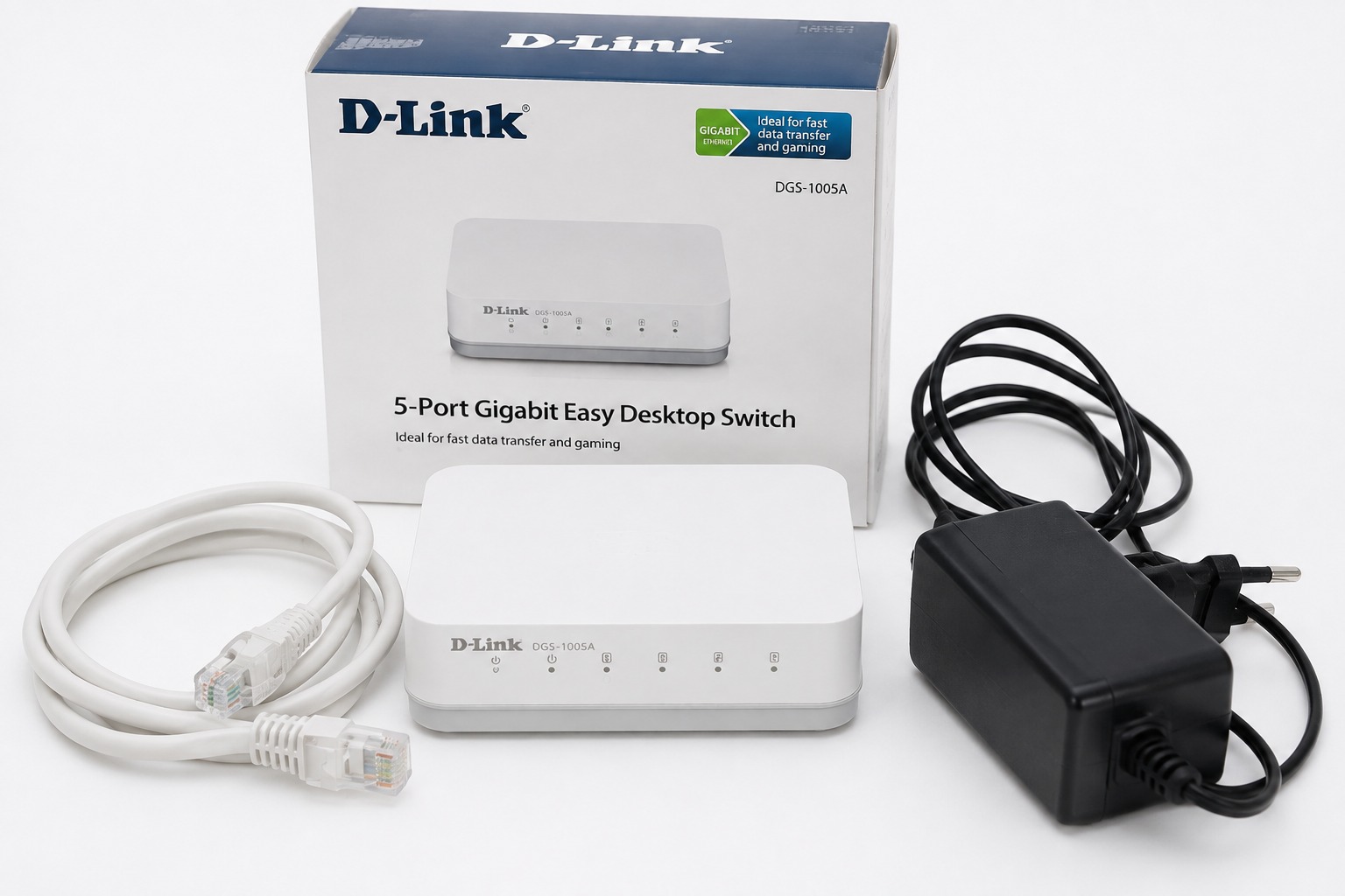 سوئیچ 5 پورت گیگابیتی D-Link DGS-1005A
