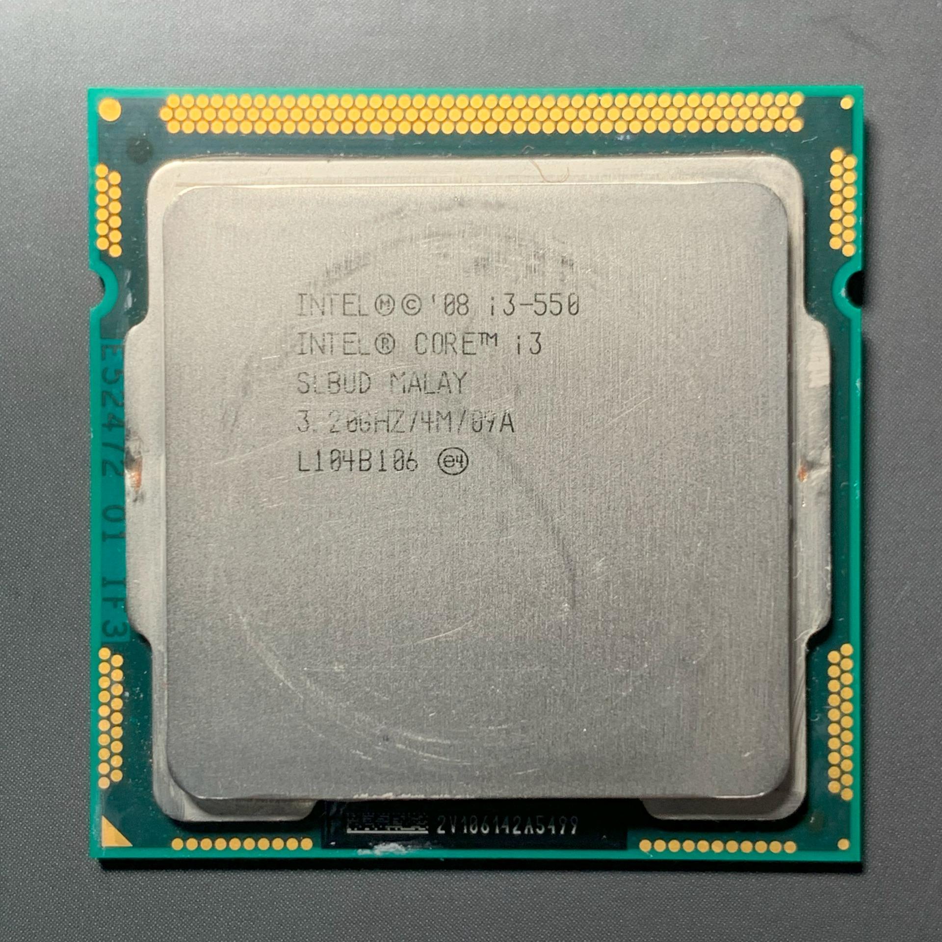 پردازنده Intel Core i3-550
