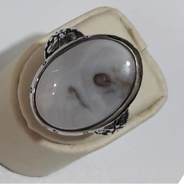 انگشتر درجه یک شجر مصور شماره 10 بی تکرار