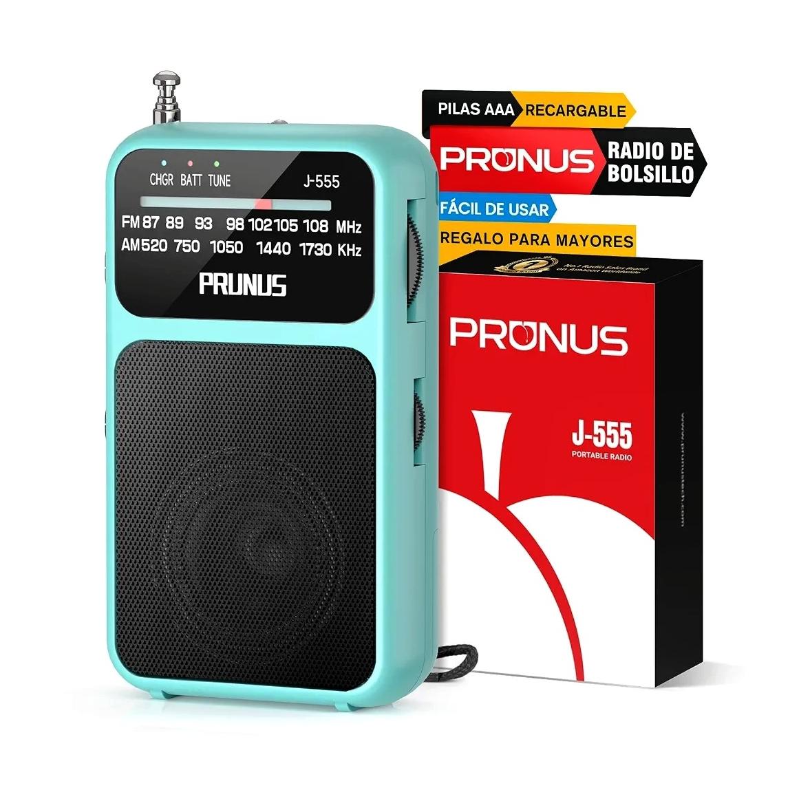 رادیو جیبی PRUNUS J-555 AM FM