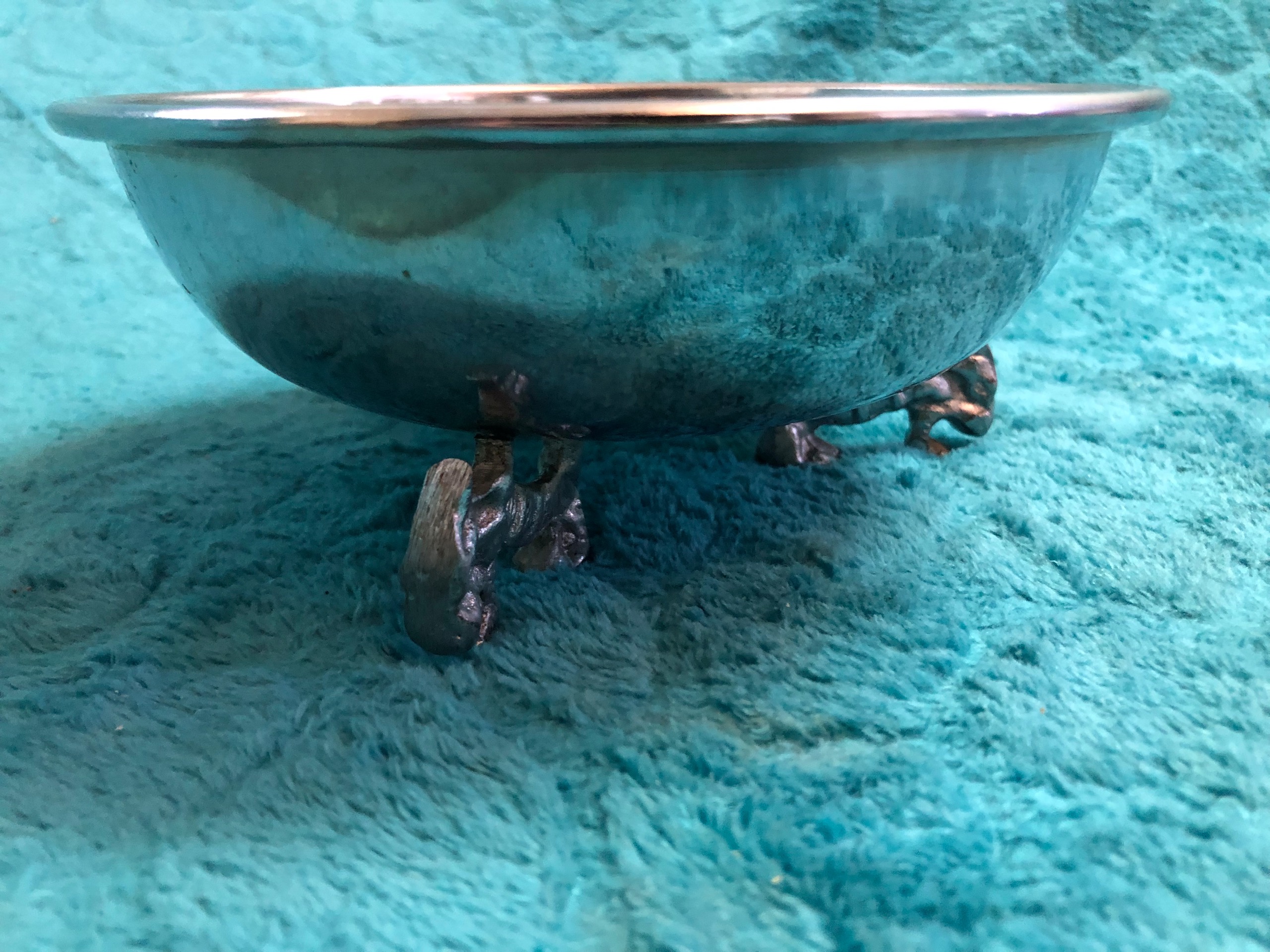 پا سماوری یا جلو سماوری برنجی قدیمی