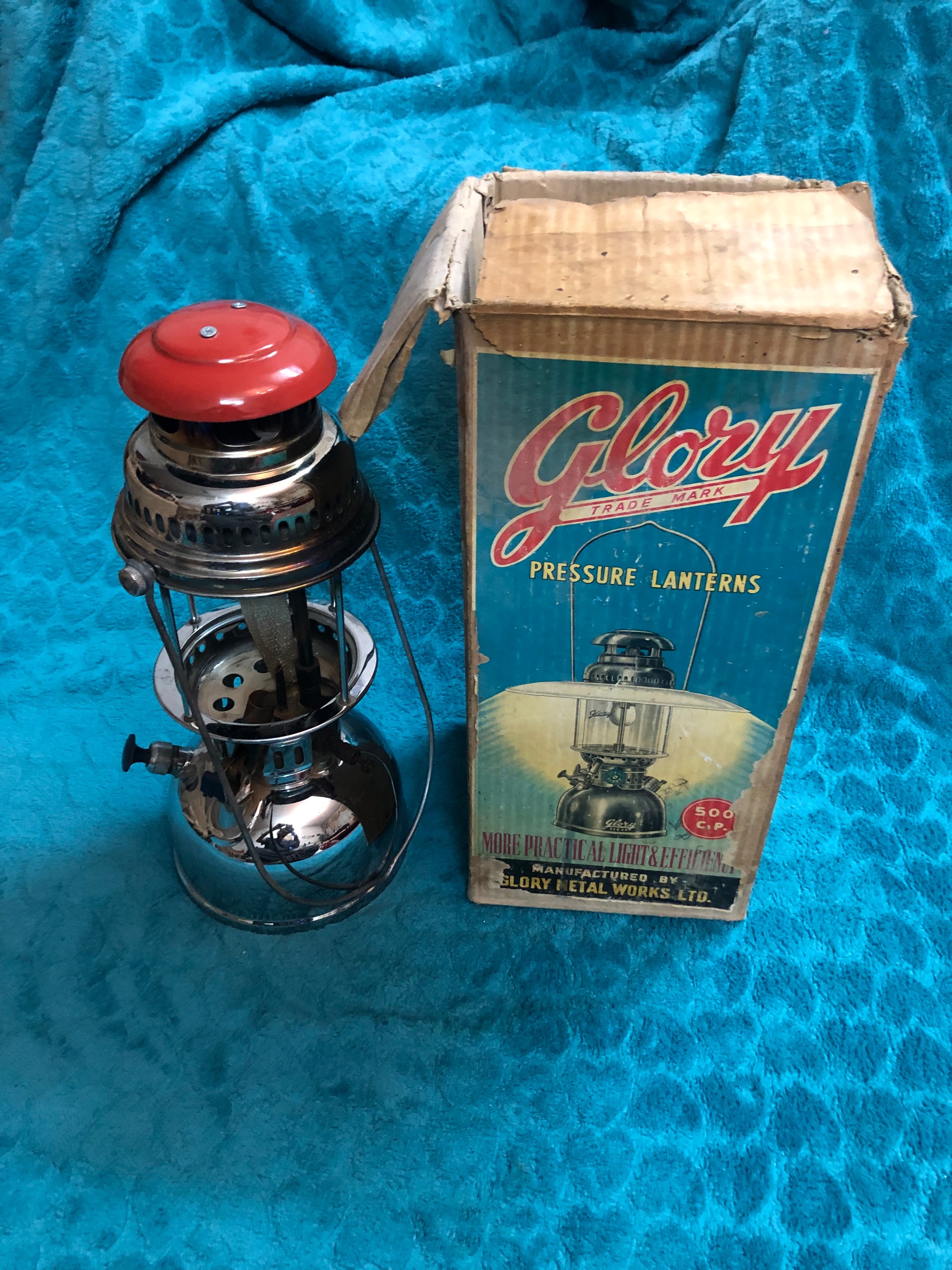 چراغ زنبوری glory با کارتن