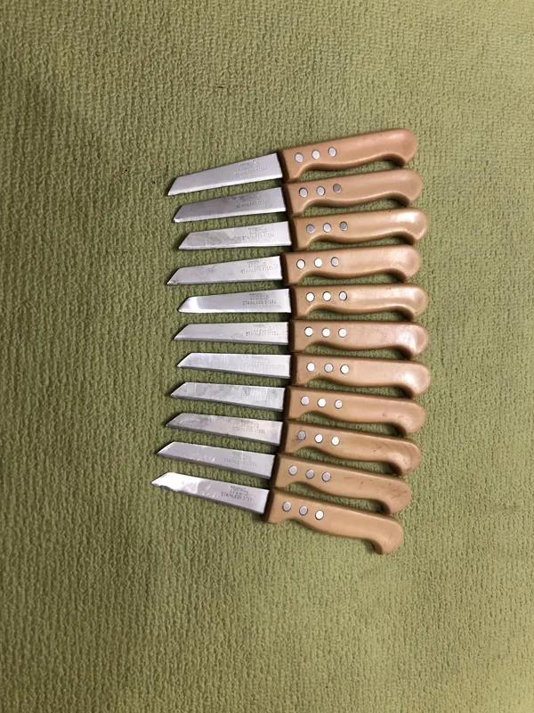 11 عدد کارد قدیمی tropic