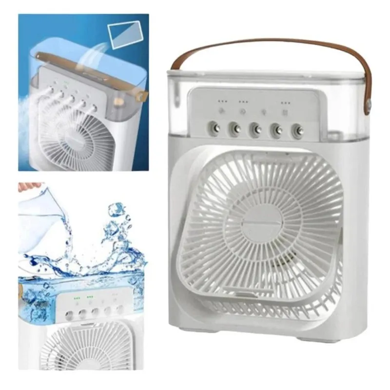 مینی کولر آبی رومیزی برقی mini cooling fan