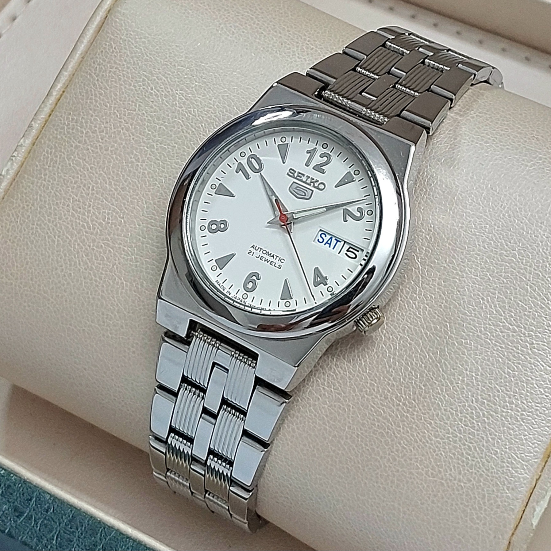 SEIKO اتوماتیک اورجینال ژاپن پشت شیشه ای کمیاب