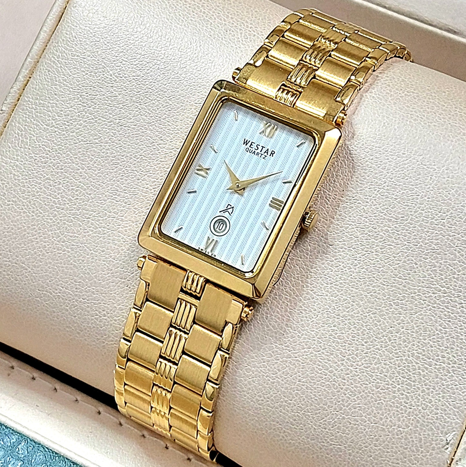 WESTAR سوئیس اصل روکش طلا موتور 7جواهر