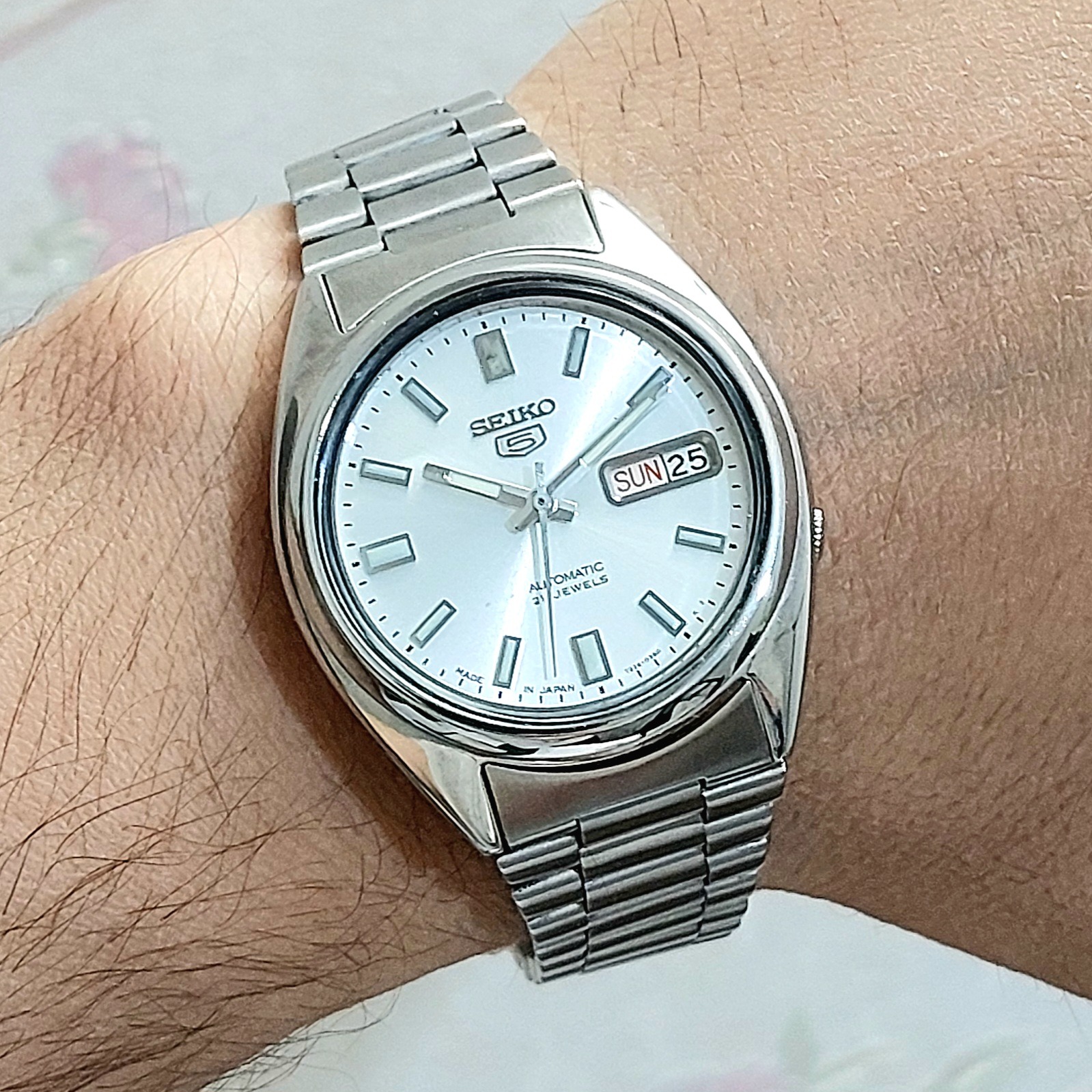 SEIKO اتوماتیک اورجینال ژاپن پشت شیشه ای درحدآک