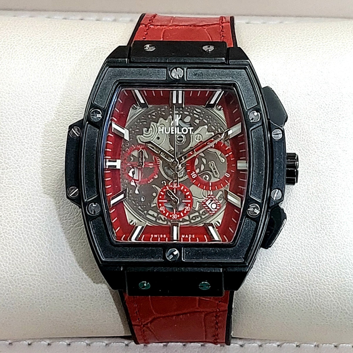 HUBLOT کرنوگراف 4موتور فعال تقویم دار بیگ بنگ